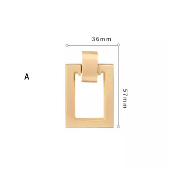 Скандинавские золотые латунные ручки и ручки для шкафа, ящика, кухонного шкафа, квадратные дверные ручки, мебельная фурнитура, фурнитура