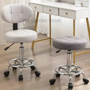Скандинавский барный стул для столовой современный дизайн высокое качество комфортные колеса барный стул регулируемая высота красивая мебель Cadeira