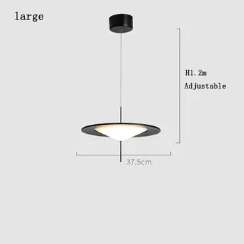Скандинавская итальянская лампа НЛО для ресторана, спальни, внутреннего освещения, 10 Вт, современная люстра для гостиной и кабинета