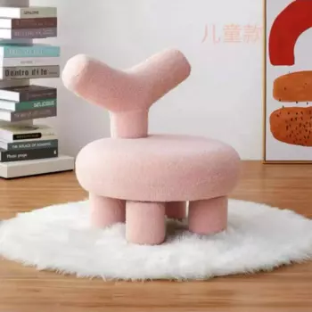 Скандинавский мягкий диван из овечьей шерсти, маленький одиночный стул для гостиной, роскошные низкие стулья для отдыха, мебель, диван, минималистичные диванные стулья, Ins