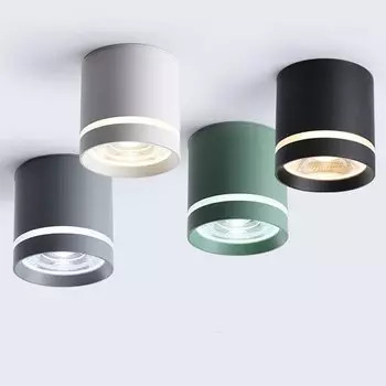 Скандинавский потолочный светильник, светодиодный потолочный точечный светильник, светодиодный фон, переменный ток 220 В, с регулируемой яркостью, COB, точечный светильник для кухни, круглый светильник для спальни, отеля
