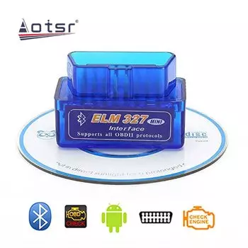 Сканер диагностический XTOOL MINI PIC18F25K80 ELM327 V1.5 Bluetooth ELM 327 v1.5 OBD2