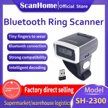 Сканер штрих-кода ScanHome SH-2300 беспроводной, Bluetooth, 1D/2D QR PDF417