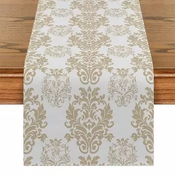 Скатерть-дорожка европейский узор полиэстер