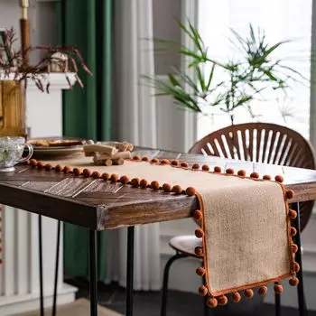 Скатерть-дорожка Meijuner хлопковая