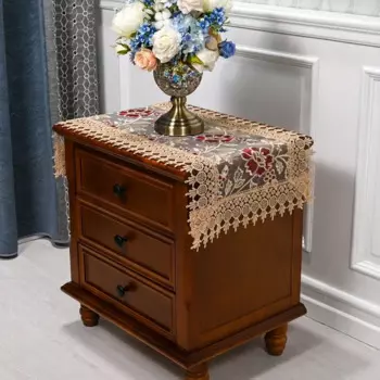 Скатерть Hoiime 40x80 см белая