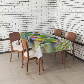 Скатерть ПВХ Shanghai прямоугольная анти-пятна