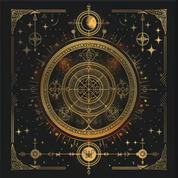 Скатерть Таро из полиэстера