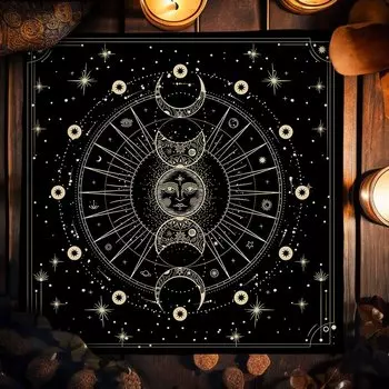 Скатерть Таро LVJIA черная