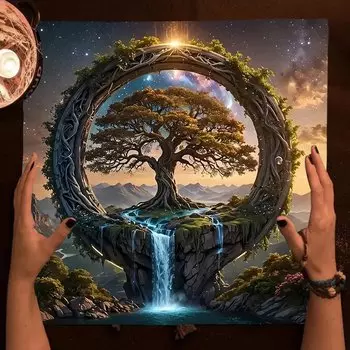 Скатерть Таро LVJIA Звездное небо