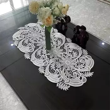 Скатерть yoohxin овальная полиэстер/хлопок