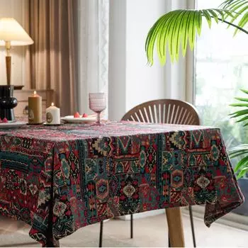 Скатерть жаккардовая полиэстер/хлопок