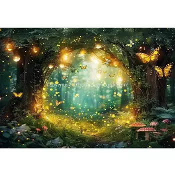 Сказочный гриб фоновое полотно Andralyn