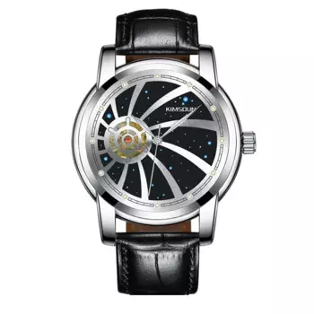 Скелет турбийон движение Мужские часы Механические трехмерные Летающий турбийон часы для мужчин Роскошные 2023