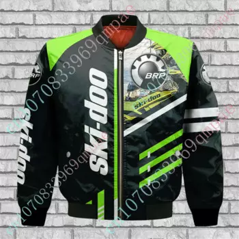 Плотные пальто Ski-doo, парки в стиле Харадзюку, ветровка, куртки для мужчин, одежда Techwear, бейсбольная форма, куртка-бомбер с индивидуальным логотипом