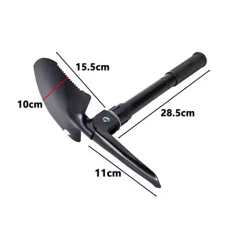 Инженерная Лопата для открытого воздуха, многофункциональная Складная военная лопата, автомобиль для кемпинга, инструмент для посадки и садоводства