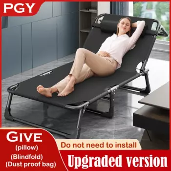 Складная кровать 186*68 см Одиночная кровать для сна Простая кровать для сна эскорт портативная многофункциональная кровать для кемпинга офисное кресло с откидывающейся спинкой