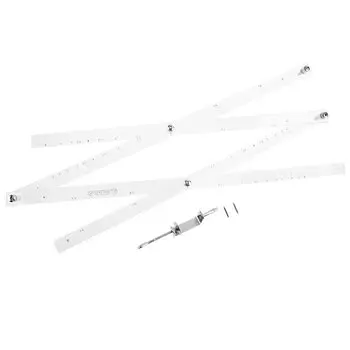 Складная линейка масштаба 50 см, пантограф для художника, копия Rluers, увеличитель для рисования, редуктор