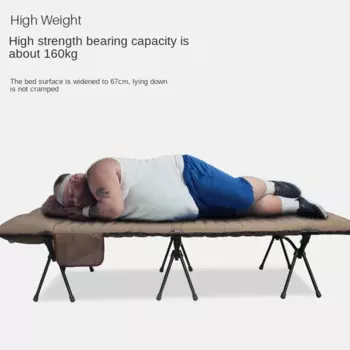 Складная портативная кровать для кемпинга, легкий походный тент, кровать для отдыха на открытом воздухе, туристическая кровать, односпальная кровать, детская кроватка