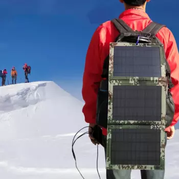 Складная солнечная панель, 5 В, USB-зарядное устройство для аккумуляторов