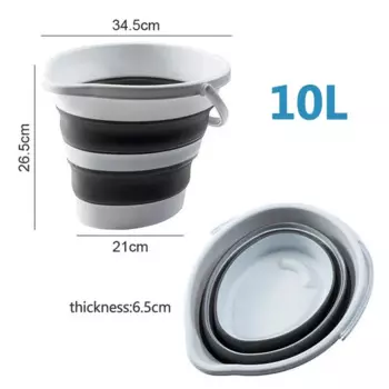 Складное пластиковое ведро CZSAE 5/10/15 л