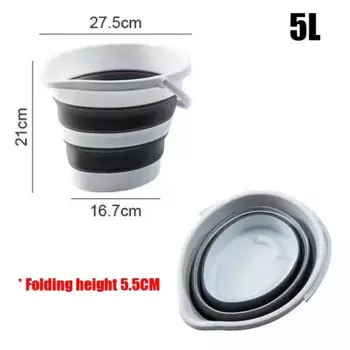 Складное ведро FUYAOZHISHANG 5/10/15 л