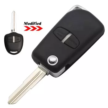 Складной Чехол Для Дистанционного Ключа Jingyuqin Для Mitsubishi Pajero Sport Outlander Grandis LANCER-EX ASX MIT8/MIT11 - Ма...