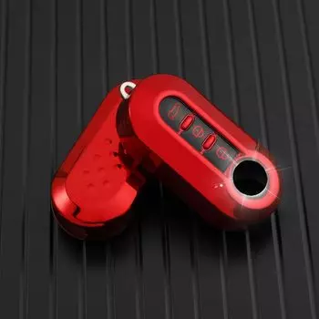 Складной чехол для ключей из ТПУ для автомобиля, брелок для FIAT 500 Ducato panda Punto 500L lancia musa для Peugeot Boxer для Citroen jumper