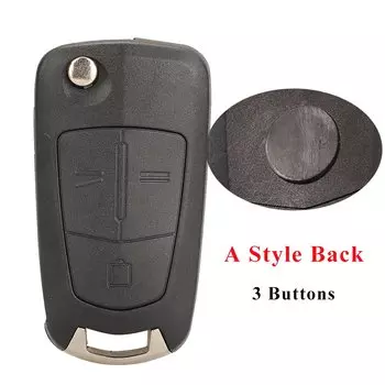 Складной чехол для ключей jingyuqin, 10 шт., 3 BTN для Vauxhall Opel Astra H Corsa D Vectra C Zafira Signum Tigra Meriva