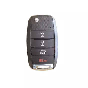 Складной чехол для ключей с 3 кнопками для Kia KIA K2 K3 K5 Carens Cerato Forte, чехол для автомобильного брелока, корпус для дистанционного ключа