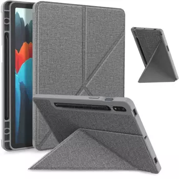 Складной чехол для Samsung Galaxy Tab S7, S8, 11 дюймов, планшетов SM-T870/X700, умный чехол-подставка для Tab S7 Plus 12,4 дюйма, T970, S7, FE, T730