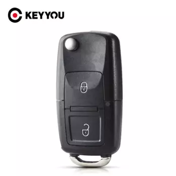 Складной чехол KEYYOU 20x для Volkswagen Vw Jetta Golf 4 6 Passat Beetle Polo Bora с 3 кнопками