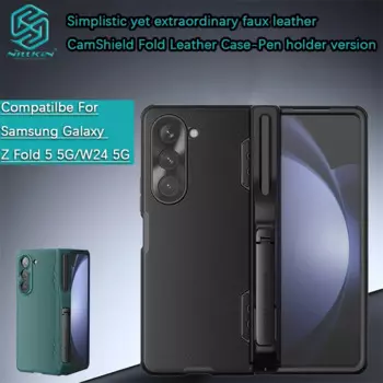 Складной чехол Nillkin для Samsung Galaxy Z 5/Galaxy W24, кожаный чехол-подставка для телефона