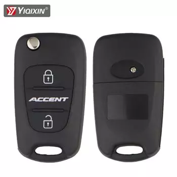 Складной флип-чехол YIQIXIN с 3 кнопками для Hyundai Accent Solaris 2011 2012 2013 2014 I30 IX35