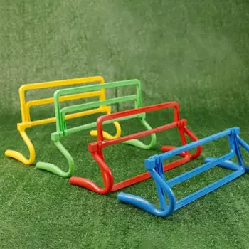 Складной футбольный тренировочный новый стиль можно регулировать гибкость молодежных препятствий футбольный тренировочный мобильный футбольный барьер подарок