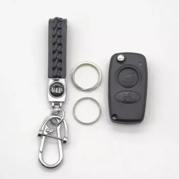 Складной корпус дистанционного ключа Cocolockey для Alfa Romeo Spider Brera 166 Radio, 2 кнопки, флип-брелок, чехол для автомобильного ключа, необрезанное лезвие