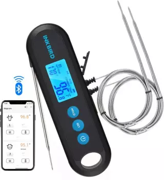 Складной Кухонный Термометр INKBIRD с подсветкой, 2/3 щупов