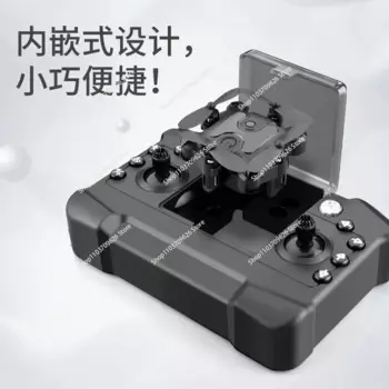 Складной Квадрокоптер 4дрк V2, Мини HD камера, Wi-Fi, Fpv, воздушное давление, удерживание высоты, черный и серый цвет, игрушка на радиоуправлении
