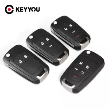 Складной штатив KEYYOU 10X для Chevrolet Cruze, Epica, Lova, Camaro, Impala, 2, 3, 4, 5 кнопок, лезвие HU100