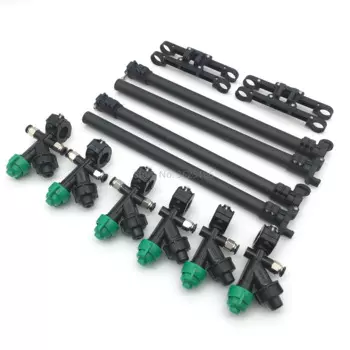 Складной стержень для дрона EFT в сборе, медицинский распылитель, быстроразъемное сопло, 20 мм, карбоновая трубка, шарнир шасси 18 мм