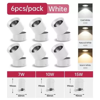 Складной светодиодный светильник CHENBEN 7/10/15 Вт