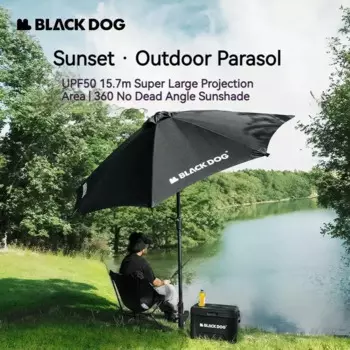 Складной тент Naturehike BLACKDOG для кемпинга, регулируемые солнечные зонтики, уличный Портативный пляжный непромокаемый рыболовный тент