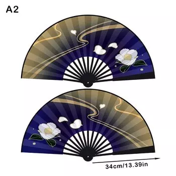Складной веер Genshin Impact Kamisato Ayaka N2HAO