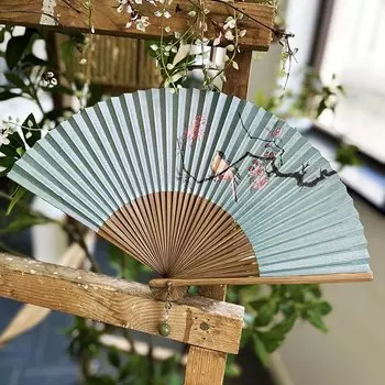 Складной веер WOODKIRIN