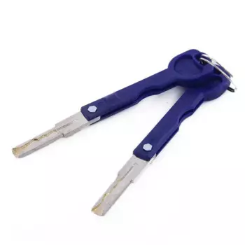 Складной замок с отпечатками пальцев из меди