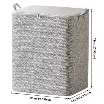 Складные тканевые ящики для хранения больших объемов