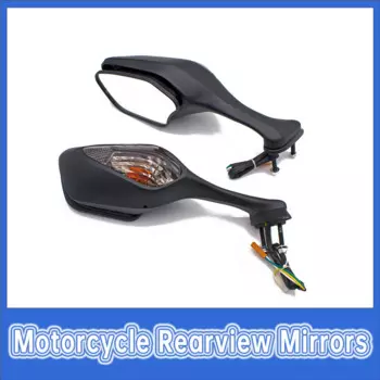 Складные зеркала заднего вида для мотоциклов Honda CBR1000RR 2008-2016 /VFR1200 2010-2012, стиль со светодиодной подсветкой и указателем поворота