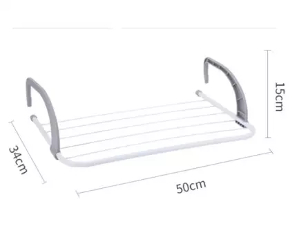 Складывающаяся вешалка для белья MOONBIFFY из нержавеющей стали