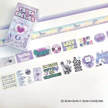 Скотч Washi 4 рулона YOUQIWJ jd779