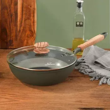 Сковорода кухонная антипригарная, 24-28 см